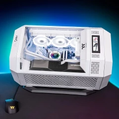 Корпус Thermaltake The Tower 300 Snow белый без БП mATX 8x120mm 6x140mm 2xUSB3.0 audio bott PSU