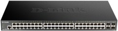 Коммутатор D-Link DGS-1250-52X/A1A 48x1Гбит/с 4SFP+ управляемый