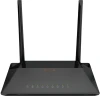 Роутер беспроводной D-Link DSL-224 N300 10/100BASE-TX черный