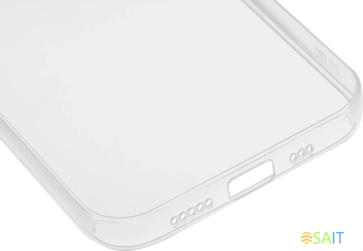 Чехол (клип-кейс) BoraSCO для Apple iPhone 13 Pro прозрачный (40438)