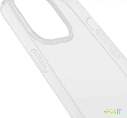 Чехол (клип-кейс) BoraSCO для Apple iPhone 13 Pro прозрачный (40438)