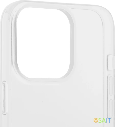 Чехол (клип-кейс) BoraSCO для Apple iPhone 13 Pro прозрачный (40438)