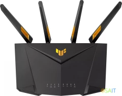 Роутер беспроводной Asus TUF-AX4200 AX4200 10/100/1000/2500BASE-TX/4G ready черный