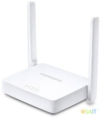 Роутер беспроводной Mercusys MW300D N300 10/100BASE-TX/ADSL белый