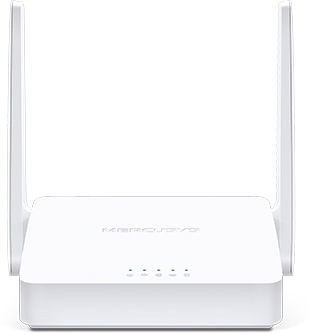 Роутер беспроводной Mercusys MW300D N300 10/100BASE-TX/ADSL белый