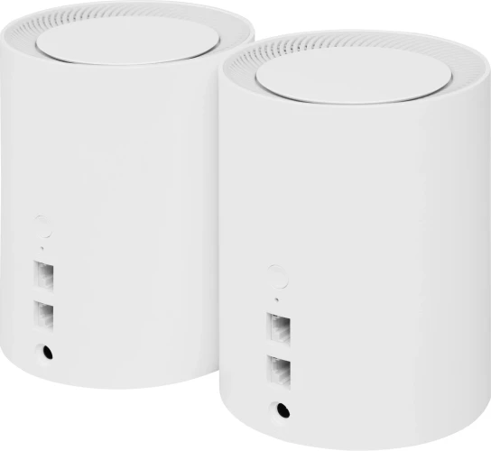 Бесшовный Mesh роутер Cudy M1800 (M1800(2-PACK)) AX1800 10/100/1000BASE-TX белый (упак.:2шт)