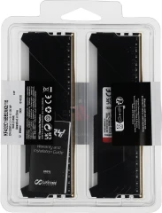 Память DDR4 2x8GB 3200MHz Kingston KF432C16BB2AK2/16 Fury Beast RGB RTL Gaming PC4-25600 CL16 DIMM 288-pin 1.35В kit dual rank с радиатором Ret