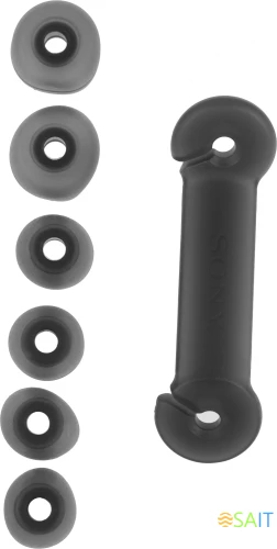 Гарнитура внутриканальные Sony MDR-EX155AP 1.2м черный проводные в ушной раковине (MDR-EX155APB)