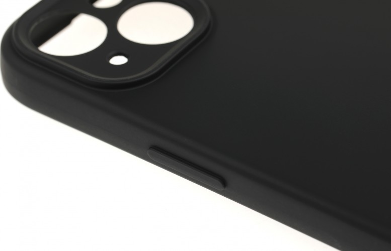 Чехол (клип-кейс) BoraSCO для Apple iPhone 15 черный (72433)