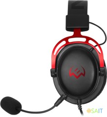 Наушники с микрофоном Sven AP-G1000MV черный/красный 2.2м мониторные оголовье (SV-020361)