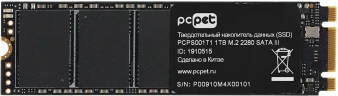 Накопитель SSD PC Pet SATA-III 1TB PCPS001T1 M.2 2280 OEM