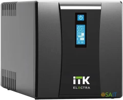 Источник бесперебойного питания ITK Electra EET-1500VA-1-002-S 900Вт 1500ВА черный