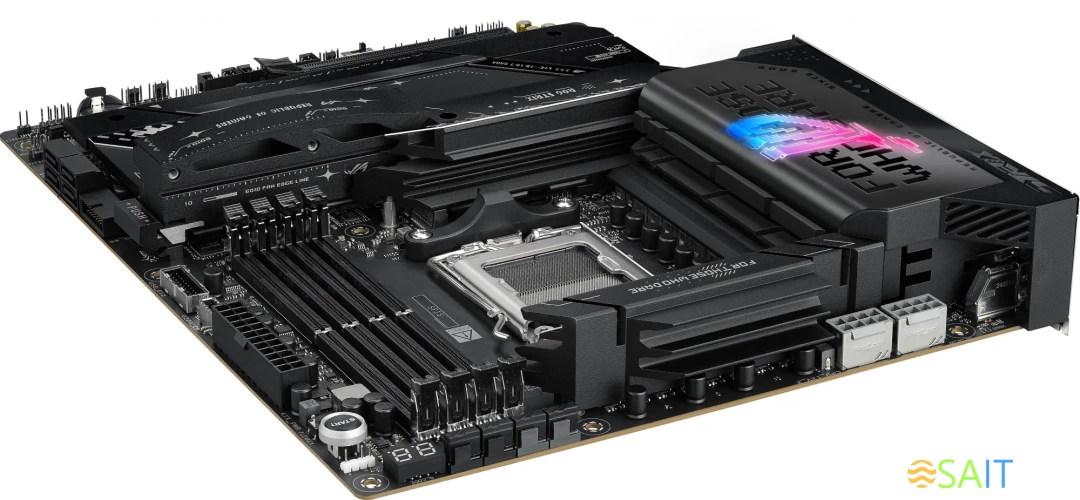 Материнская плата Asus ROG STRIX X870E-E GAMING WIFI SocketAM5 AMD X870E 4xDDR5 ATX AC`97 8ch(7.1) 5Gigabit RAID+HDMI