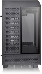 Корпус Thermaltake The Tower 100 черный без БП miniITX 1x120mm 3x140mm 2xUSB3.0 audio bott PSU