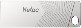 Флеш Диск Netac 64Gb UM1 NT03UM1N-064G-32PN USB3.2 серебристый