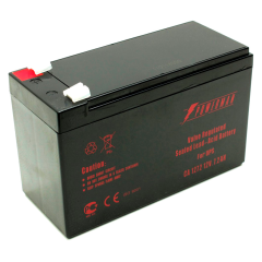 Батарея POWERMAN Battery CA1272, напряжение 12В, емкость 7Ач,макс. ток разряда 105А, макс. ток заряда 2.1А, свинцово-кислотная типа AGM, тип клемм F2, Д/Ш/В 151/65/94, 2.21 кг. Powerman CA1272/UPS
