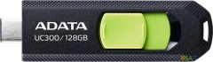 Флеш Диск A-Data 128Gb Type-C UC300 ACHO-UC300-128G-RBK/GN USB3.2 черный/зеленый