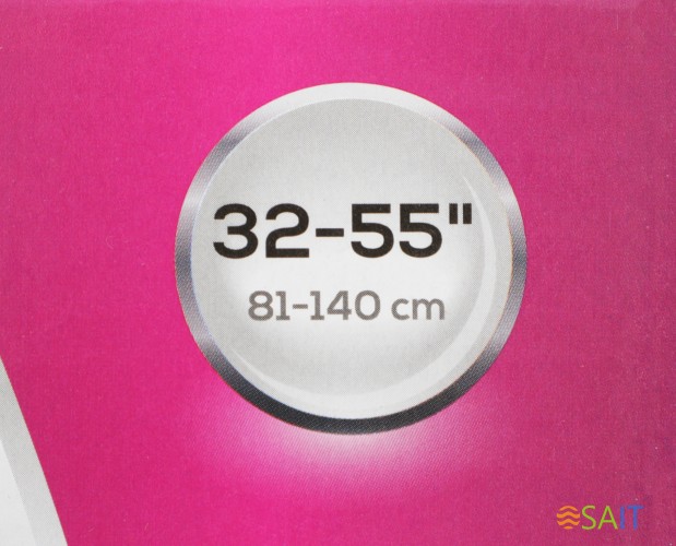 Кронштейн для телевизора Ultramounts UM859 черный 32"-55" макс.30кг настенный поворот и наклон