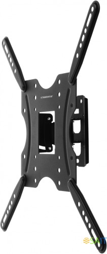 Кронштейн для телевизора Ultramounts UM859 черный 32"-55" макс.30кг настенный поворот и наклон