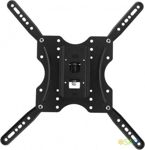 Кронштейн для телевизора Ultramounts UM859 черный 32"-55" макс.30кг настенный поворот и наклон