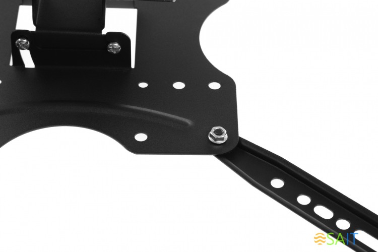 Кронштейн для телевизора Ultramounts UM859 черный 32"-55" макс.30кг настенный поворот и наклон