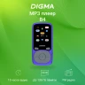 Плеер Hi-Fi Flash Digma B4 8Gb синий/1.8"/FM/microSDHC
