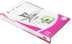 Кронштейн для телевизора Ultramounts UM907 черный 23"-55" макс.40кг настенный поворотно-выдвижной и наклонный