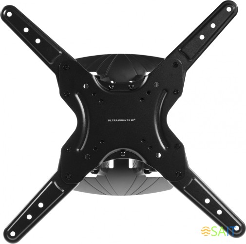 Кронштейн для телевизора Ultramounts UM907 черный 23"-55" макс.40кг настенный поворотно-выдвижной и наклонный