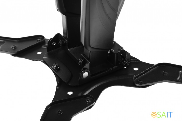 Кронштейн для телевизора Ultramounts UM907 черный 23"-55" макс.40кг настенный поворотно-выдвижной и наклонный