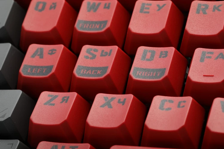 Клавиатура A4Tech Bloody S98 механическая красный/черный USB for gamer LED (SPORTS RED)