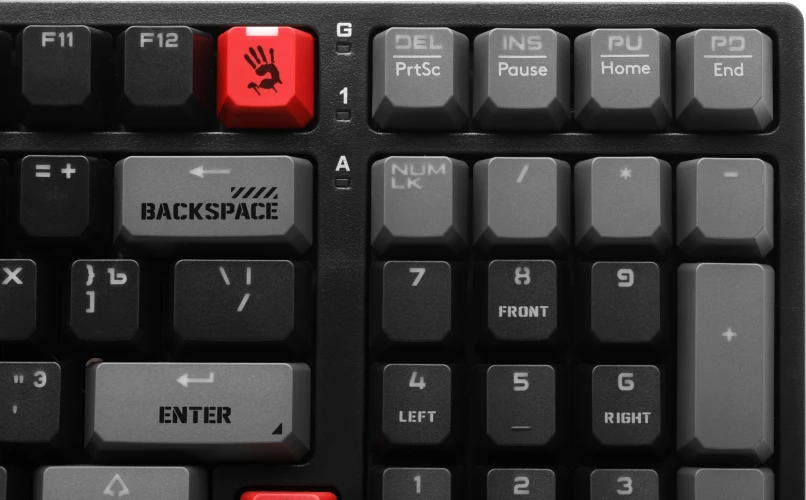 Клавиатура A4Tech Bloody S98 механическая красный/черный USB for gamer LED (SPORTS RED)