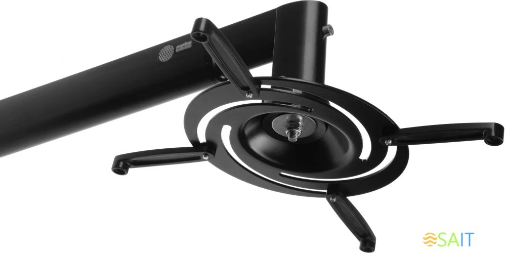 Кронштейн для проектора Cactus CS-VM-PR05BL-BK черный макс.10кг настенный поворот и наклон