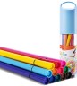 Фломастеры Deli EC156-12 ColoRun 12цв. пластиковая туба