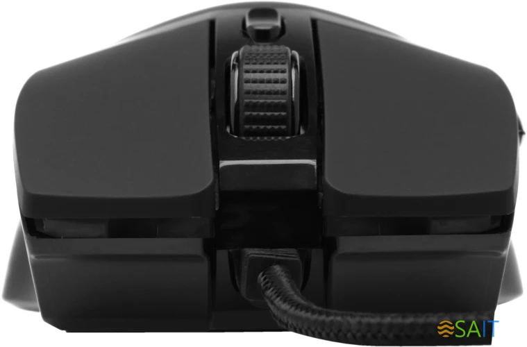 Мышь Acer OMW121 черный оптическая 6400dpi USB 6but (ZL.MCEEE.00U)