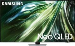 Телевизор QLED Samsung 85" QE85QN90DAUXRU Series 9 черненое серебро/серебристый 4K Ultra HD 120Hz DVB-T2 DVB-C DVB-S2 USB WiFi Smart TV