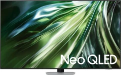 Телевизор QLED Samsung 85" QE85QN90DAUXRU Series 9 черненое серебро/серебристый 4K Ultra HD 120Hz DVB-T2 DVB-C DVB-S2 USB WiFi Smart TV