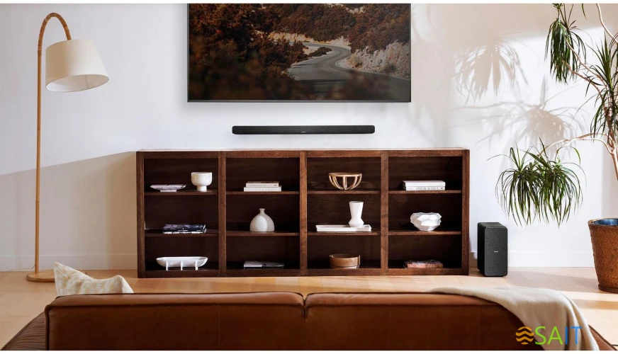 Саундбар Denon DHT-S517 3.1.2 150Вт черный