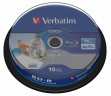 Диск BD-R Verbatim 25Gb 6x Cake Box (10шт) Printable (43804)