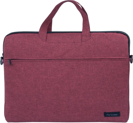 Сумка для ноутбука 15.6" Portcase KCB-165 Bordo бордовый нейлон/полиэстер