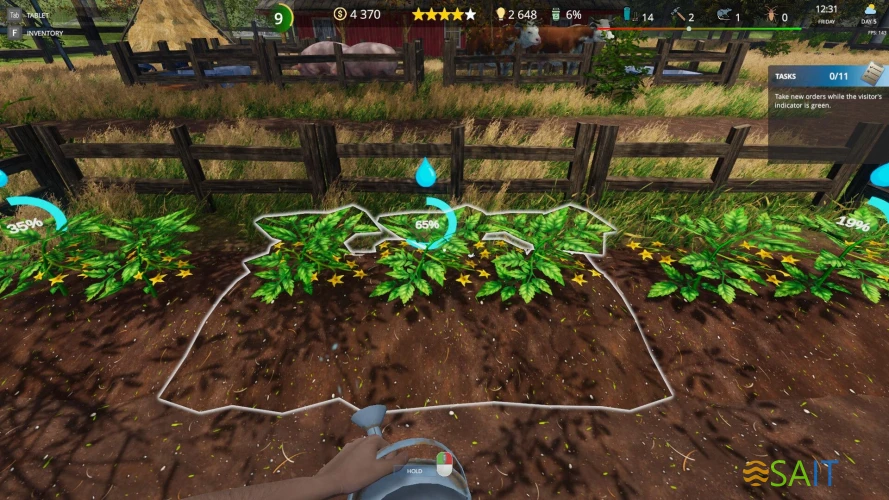 Дополнение к игре для ПК RockGame Cafe Owner Simulator - Farm DLC (16+)