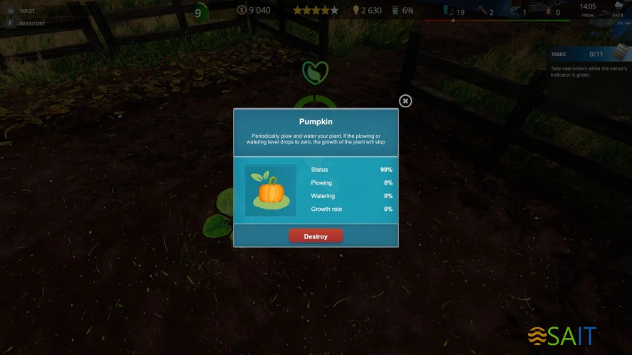 Дополнение к игре для ПК RockGame Cafe Owner Simulator - Farm DLC (16+)