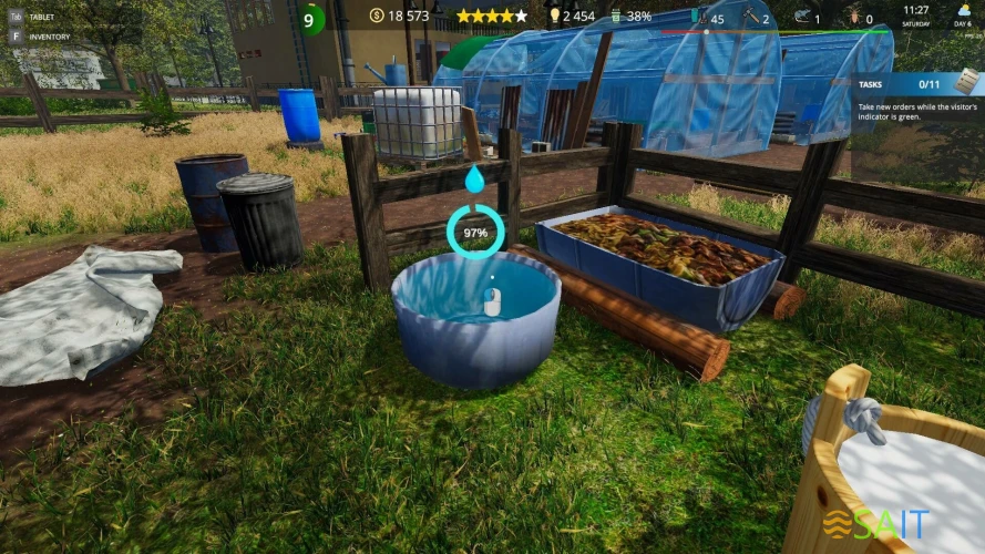 Дополнение к игре для ПК RockGame Cafe Owner Simulator - Farm DLC (16+)