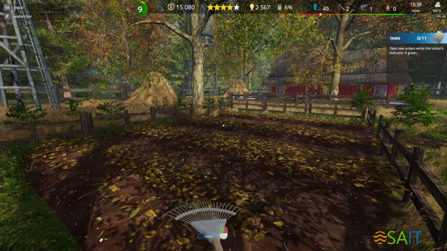 Дополнение к игре для ПК RockGame Cafe Owner Simulator - Farm DLC (16+)