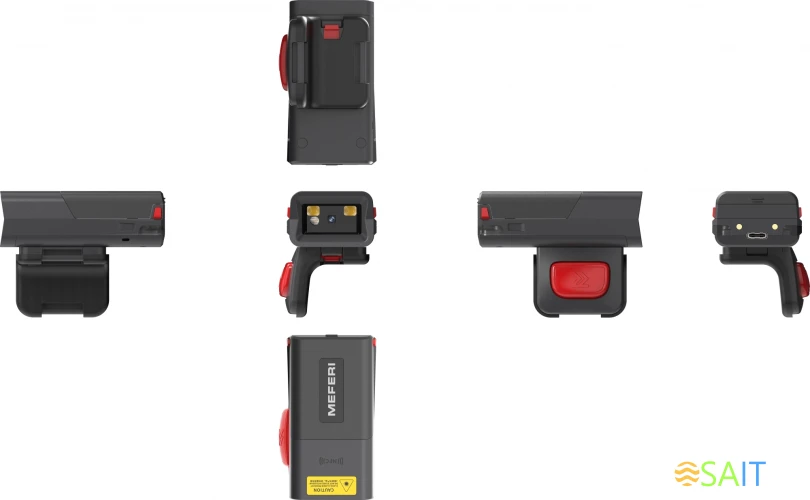 Сканер штрих-кода Meferi MS300R 1D/2D черный (MS300R-WN3ANS00)