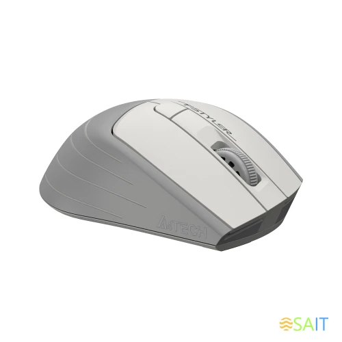 Мышь A4Tech Fstyler FG30 белый/серый оптическая 2000dpi беспров. USB 6but (FG30 WHITE)
