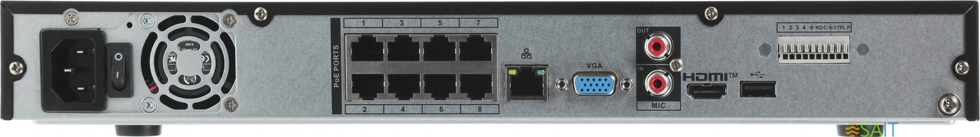 Видеорегистратор Dahua DHI-NVR4208-8P-4KS3