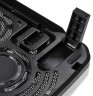 Подставка для ноутбука Buro BU-LCP156-B208 15.6"355x260x21мм 2xUSB 2x 80ммFAN 560г металлическая сетка/пластик черный