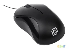 Мышь Оклик 115SR черный оптическая 1000dpi USB для ноутбука 3but (492888)