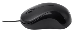 Мышь Оклик 115SR черный оптическая 1000dpi USB для ноутбука 3but (492888)