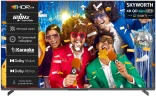 Телевизор LED Skyworth 55" 55X85G QD-Mini LED Magic Sound Karaoke TV Frameless черный/черный 4K Ultra HD 120Hz MEMC DVB-T DVB-T2 DVB-C DVB-S DVB-S2 USB WiFi Smart TV